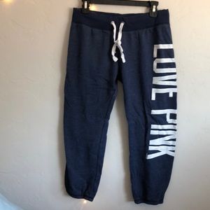Pink VS sweat pants